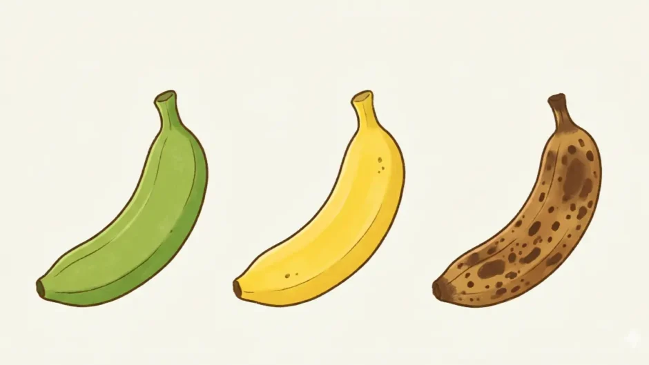 【最強のコスパ食材】バナナは「色」で効果が変わる！科学的に正しい選び方とメリット
