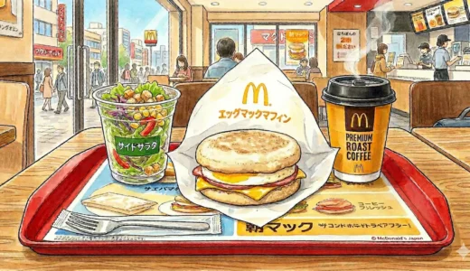 【実践】朝マックで食後のパフォーマンスを落とさない！理系的「ダメージコントロール」な頼み方