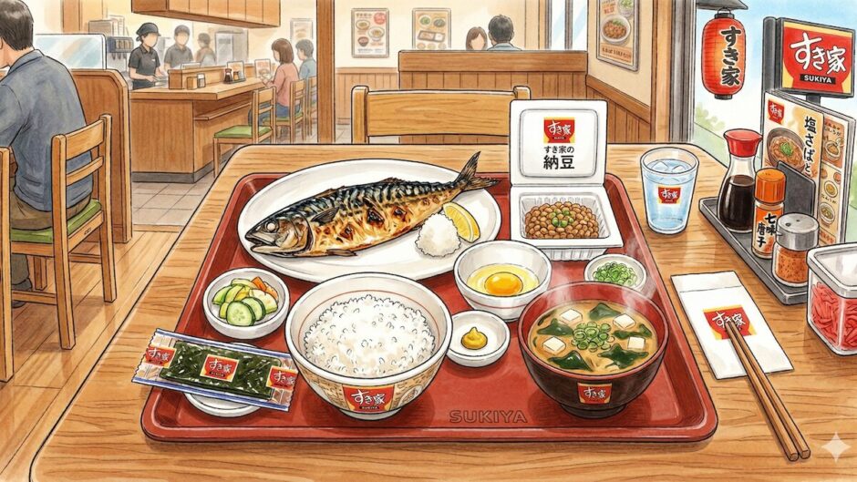 【すき家】最強のバイオハック！「塩さば・納豆定食」が日々のコンディションを底上げする理由