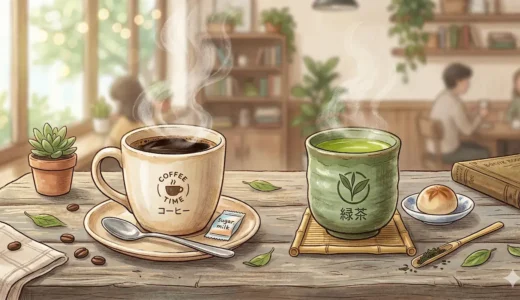 お茶とコーヒー、エイジングケアに選ぶならどっち？成分の違いと賢い飲み分け方