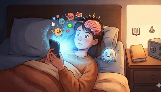 寝る前のスマホが「最悪の睡眠破壊ツール」になる科学的な理由と、最強の対策プロトコル