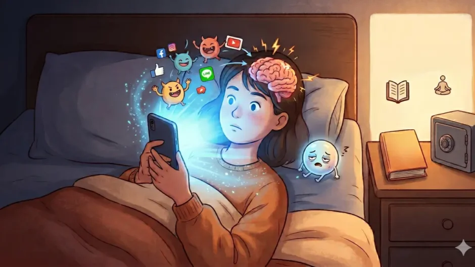 寝る前のスマホが「最悪の睡眠破壊ツール」になる科学的な理由と、最強の対策プロトコル